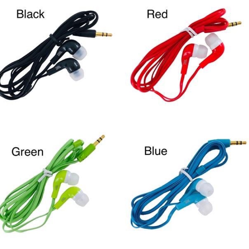 Ready Stok Pertoples isi 50pcs Handsfree MP3 J SuperBass Earphone Non Mic