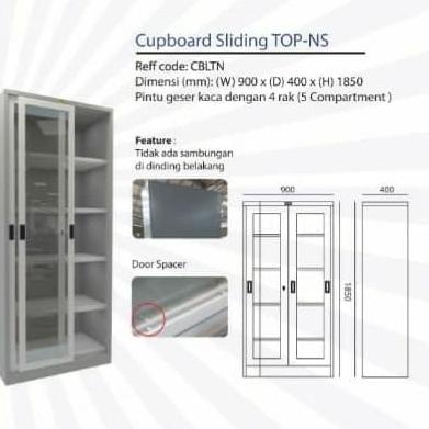 

[[COD]] LEMARI ARSIP BESI PINTU GESER KACA TOP By DATASCRIP KOMPLIT Kode 1269