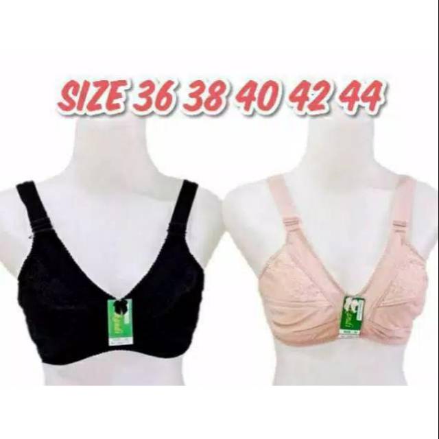 Bh tanpa kawat tanpa busa cup besar, BH srikandi/Fania