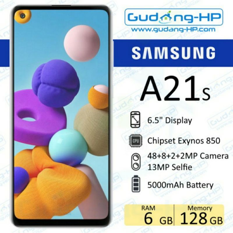 Samsung A21s 6/128 Resmi