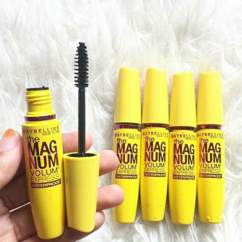 Mascara Waterproof Mascara MAYBELLINE MAGNUM Volume EXpress Maskara