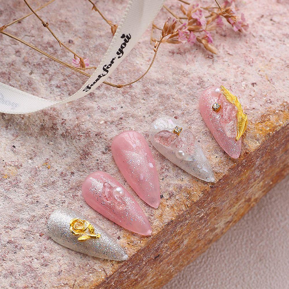 Needway Nail Art Rhinestones Mini Shiny Gems Ornamen Manikur Aksesoris DIY Craft Kristal Kuku Charms