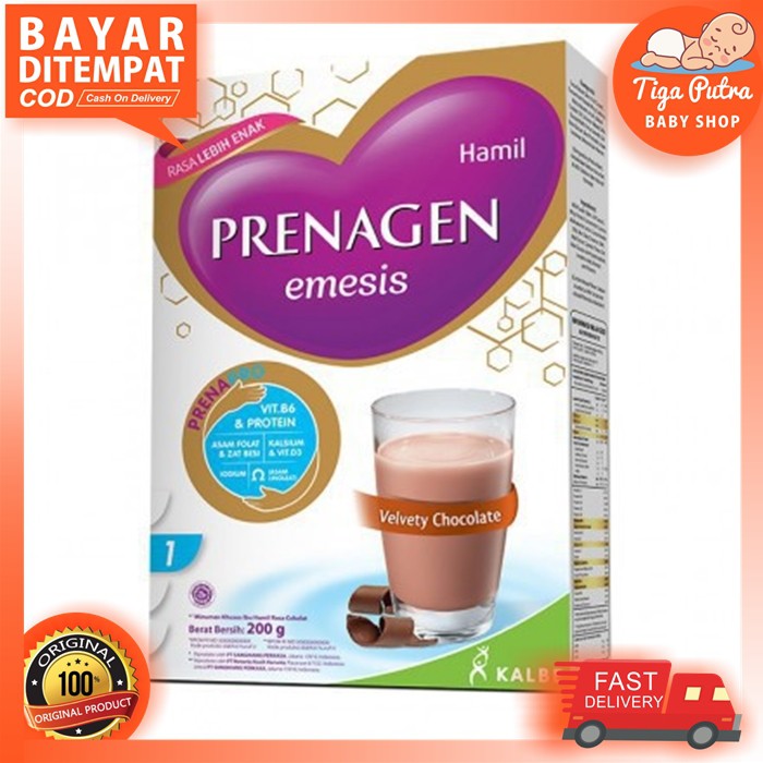 Prenagen Emesis Rasa Vanilla / Chocolate 200 gram Susu Ibu Hamil Prenagen Coklat Vanila