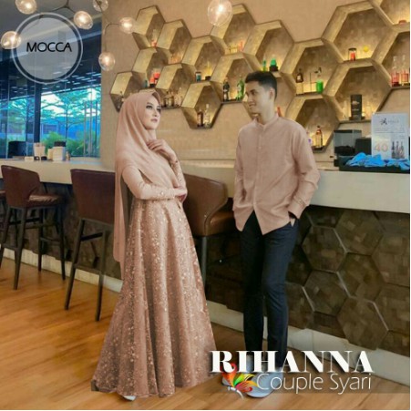 COUPLE SYARI CALISTA/COUPLE PASANGAN/BAJU COUPLE MUSLIM/BAJU COUPLE/BAJU PASANGAN/BAJU KONDANGAN