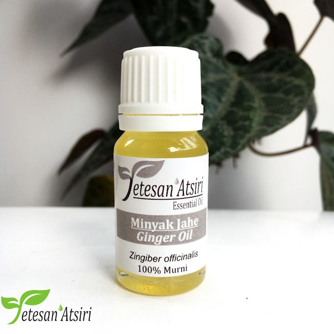 10ml minyak atsiri jahe murni 100% ginger pure essential oil 100% aromatherapy aromaterapi diffuser