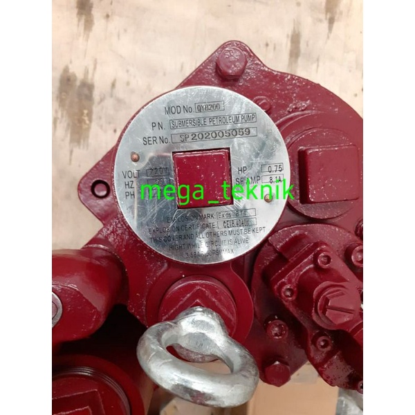Pompa dorong pompa minyak spbu STP spbu 0,75hp dan 1,5hp set lengkap packman ( head pump ) merk opx 