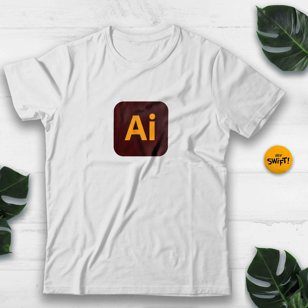 KAOS LOGO AI ADOBE ILLUSTRATOR T-SHIRT SOFTWARE BAJU DISTRO