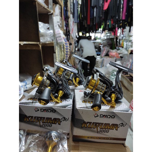 REEL DAIDO KURUMA SW 2000 / 3000 / 4000 PRO SERIES | Reel pancing terlaris mempunyai kualitas terbai