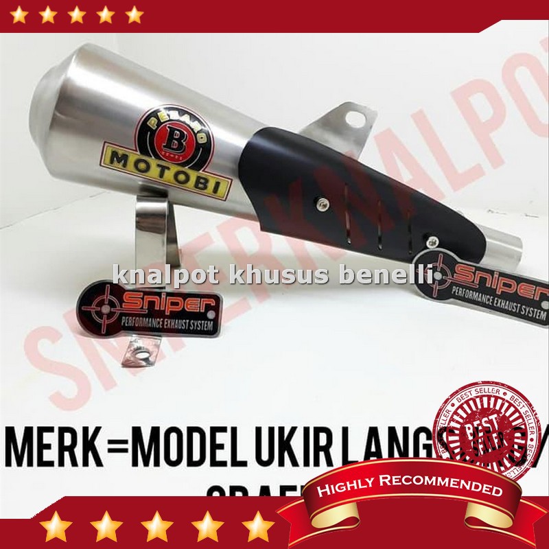 Promo Knalpot benelli motobi 200 evo japs Murah