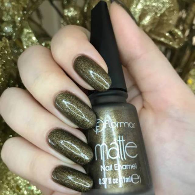M27 KUTEK FLORMAR MATTE NAIL ENAMEL M27 HAVANA NON 