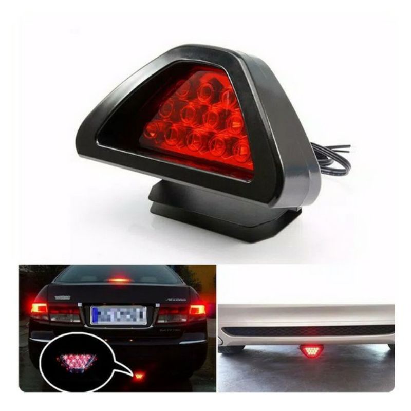 ✨ COD ✨ Lampu Stop Mobil Model F1 / Lampu Rem / Lampu Stop Brake lamp brakelamp Segitiga