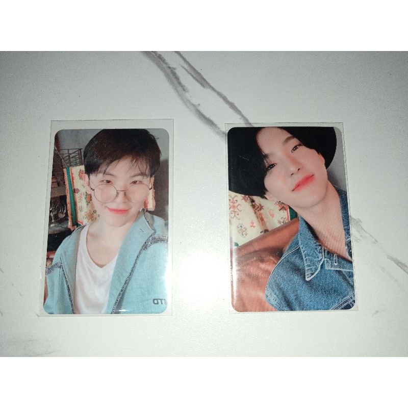 WTS Hoshi Woozi Going magazine white ver