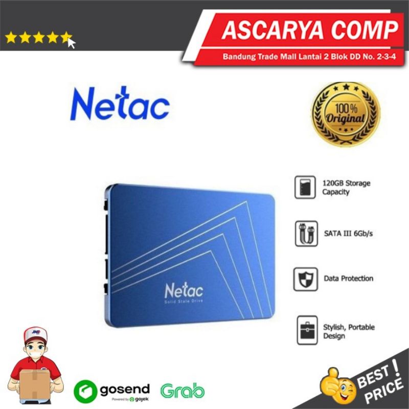 NETAC SSD N535S 120GB 2.5 INCH SATA III / SSD 120GB / SSD