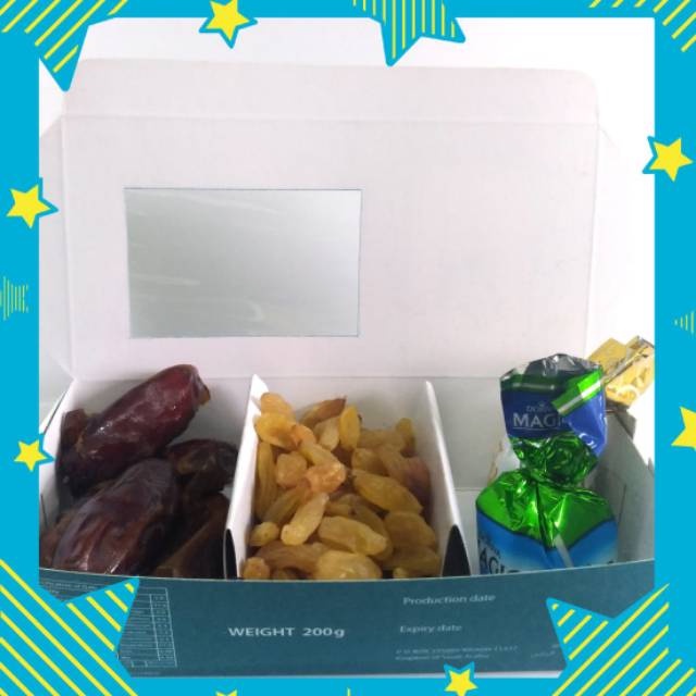 

Cemilan Sehat 2 / Paket Oleh-Oleh aji / Paketan Haji ALBANI