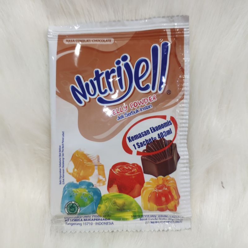 Nutrijell Jelly Powder Rasa Coklat 20 gr