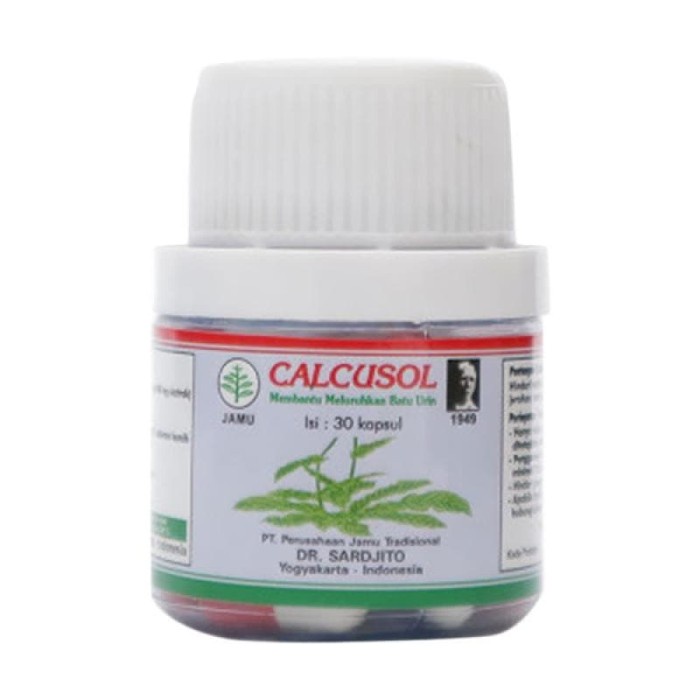 Calcusol Obat Herbal [1 box 30 tablet]