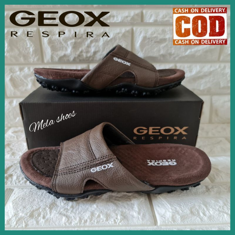 SANDAL PRIA KULIT ASLI / SANDAL SELOP COWOK FORMAL / SENDAL SLIDE FLAT LAKI-LAKI PROMO TERMURAH