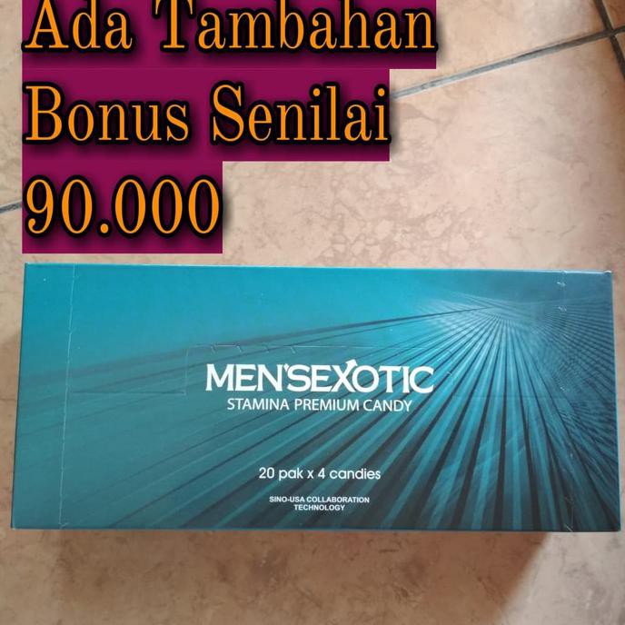 [[BISA COD]] Permen Mensexotic isi 80 butir TERLENGKAP Kode 619