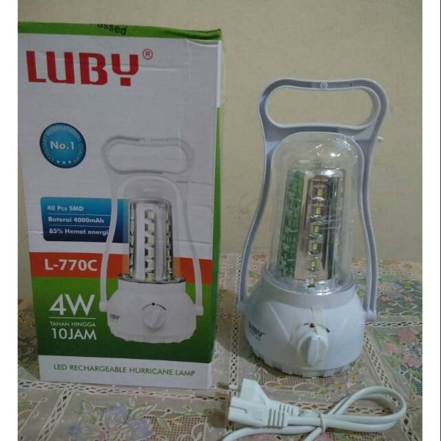 LAMPU LUBY L-770C 4 W