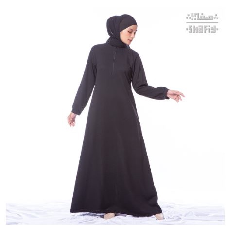 Basic Dress Baju Gamis Batik Wanita Muslimah Shafiy Original Modern Etnik Jumbo Kombinasi Polos Tenun Terbaru Dress Wanita Big Size Dewasa Kekinian Cantik Kondangan Muslim XL XL