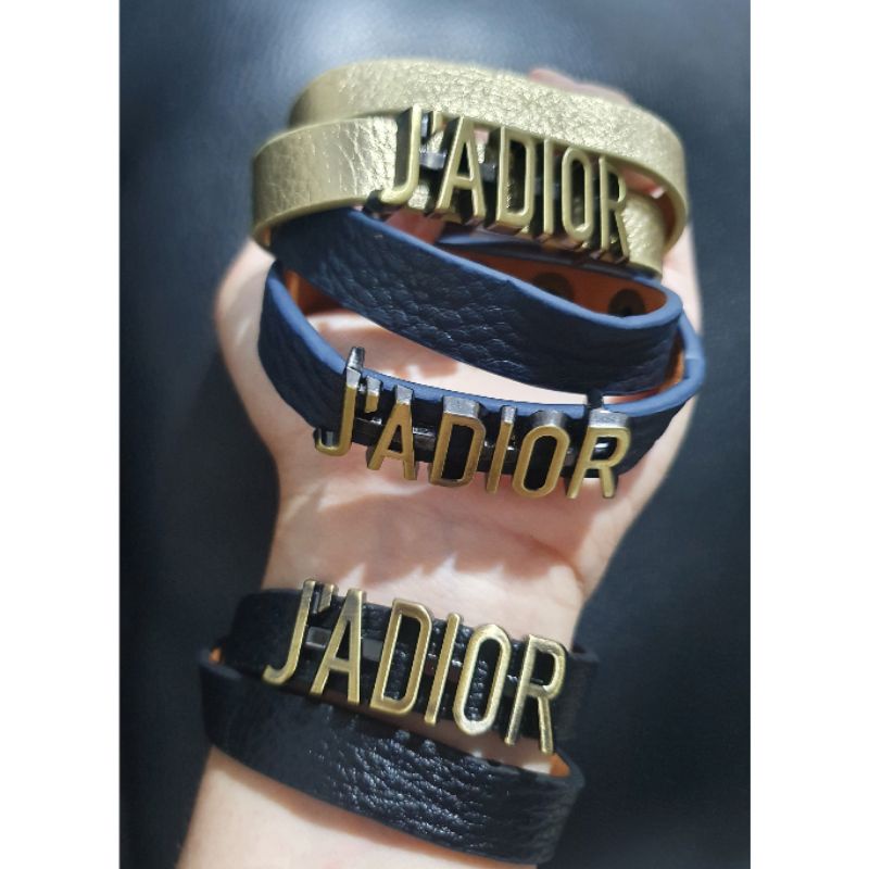 Gelang Kulit Lilit CD D10r Premium quality Bracelet Branded band import bahan kulit 8817