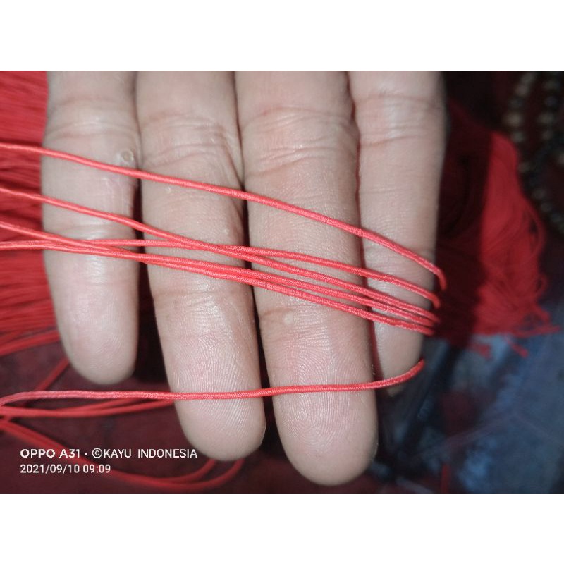 15 meter Tali karet elastis untuk gelang dan kalung panjang