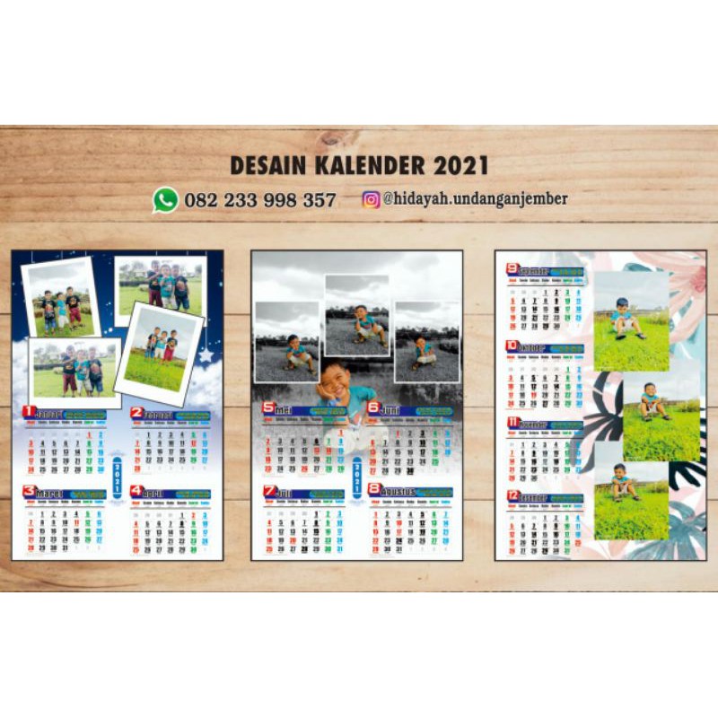 

custom kalender / kalender 2021