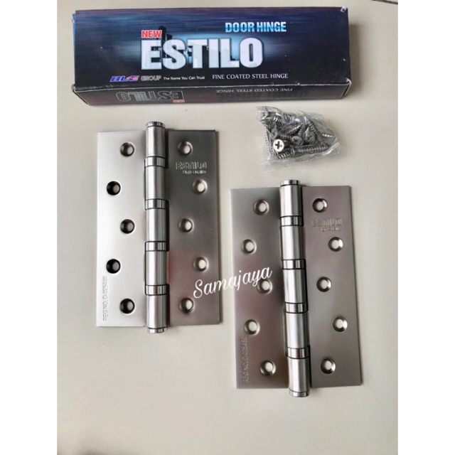 Engsel Pintu 5” Estilo Belluci . High Quality. Bearing Lancar. Berat