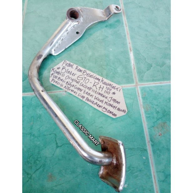 PEDAL REM BELAKANG KAWASAKI BINTER GTO-KH100-KH110-KH 100-KH 110-KH-G7T