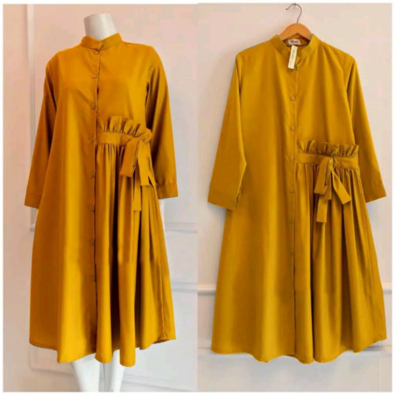 DEMORE TUNIK KEKINIAN | JUMBO SIZE | BAYLE DAYLE KERUT