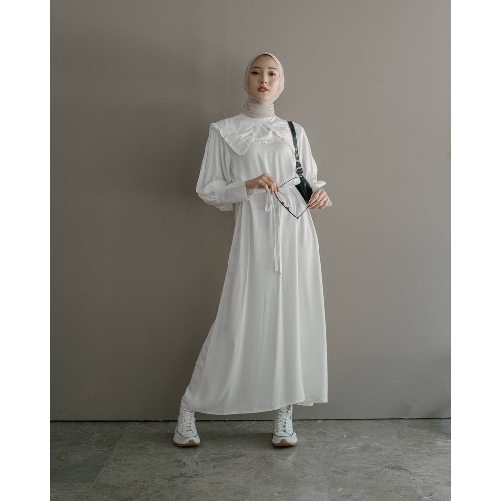 Myrubylicious NASHEA MAXI DRESS-BROKEN WHITE