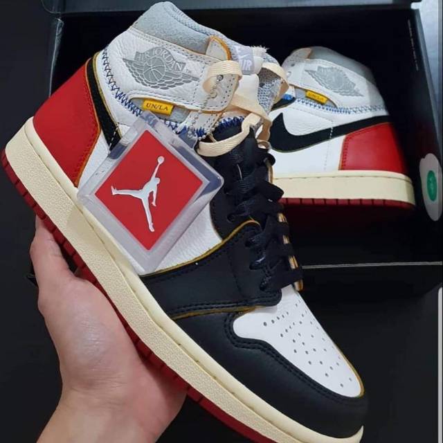 SEPATU BASKET NIKE AIR JORDAN 1 UNION LA ORIGINAL