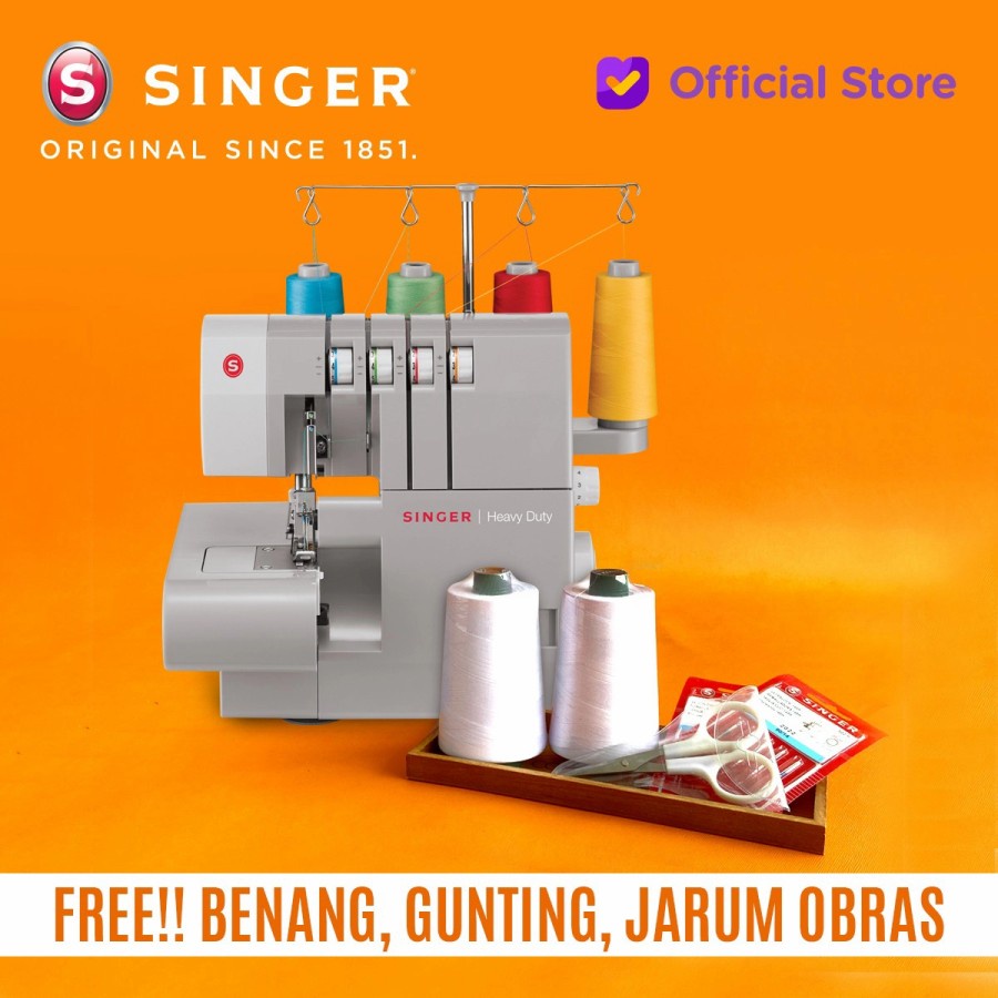 Mesin Obras SINGER Heavy Duty 14HD854