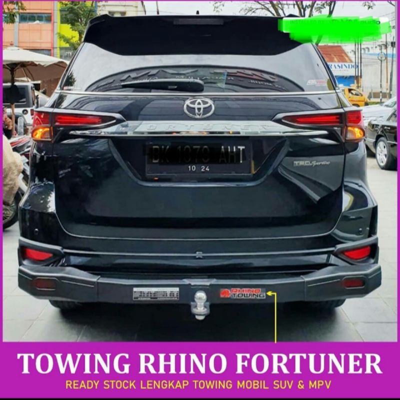 TOWING BAR RHINO/TOWING RHINO BELAKANG ALL NEW FORTUNER VRZ/GR SPORT 2016-2025 Fulset