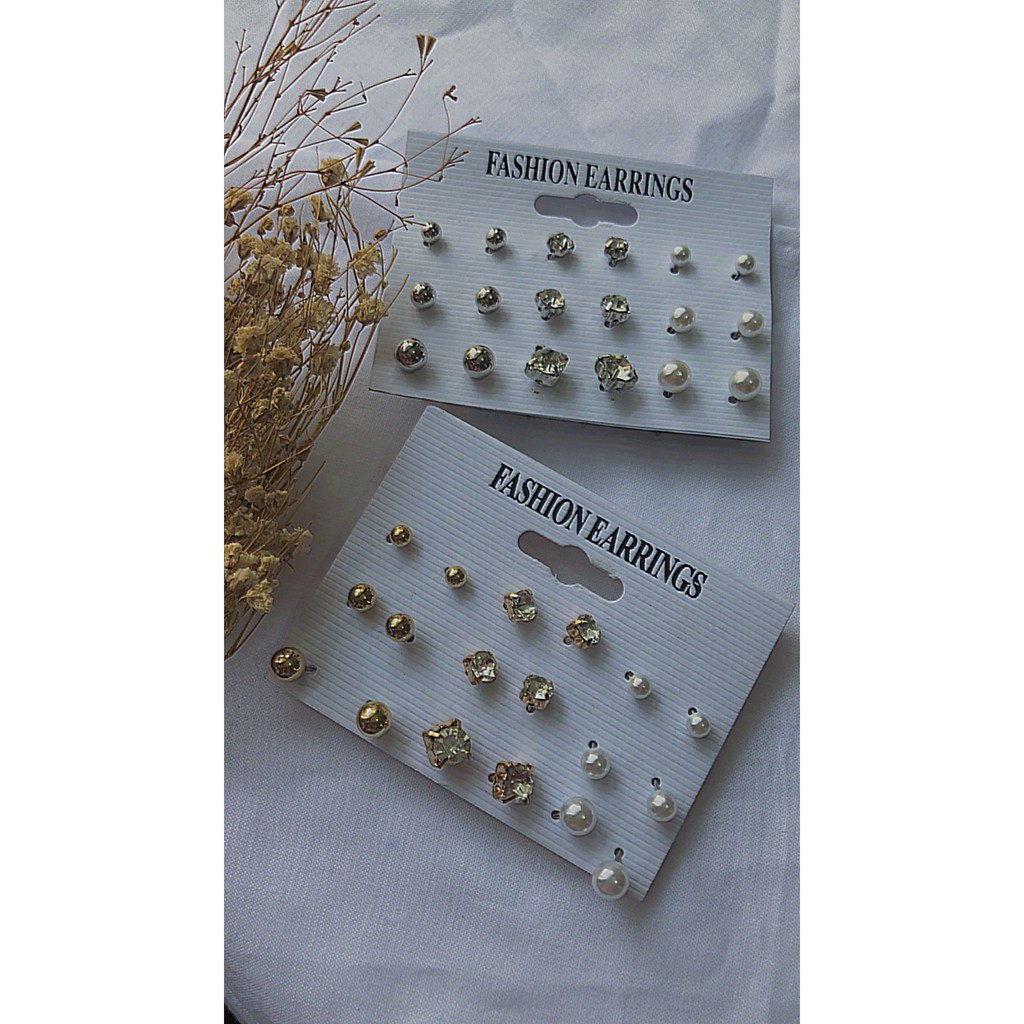 ✿AYN✿ Anting FA26 Import simple SET BIJI/ANTINGSET/ANTINGIMPORT