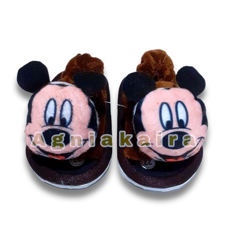 Sandal Selop Bayi Boneka Kartun New