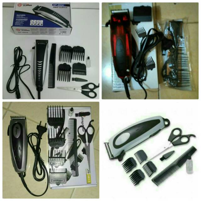 [1 SET] Alat Pencukur Rambut Elektrik Hair Clipper