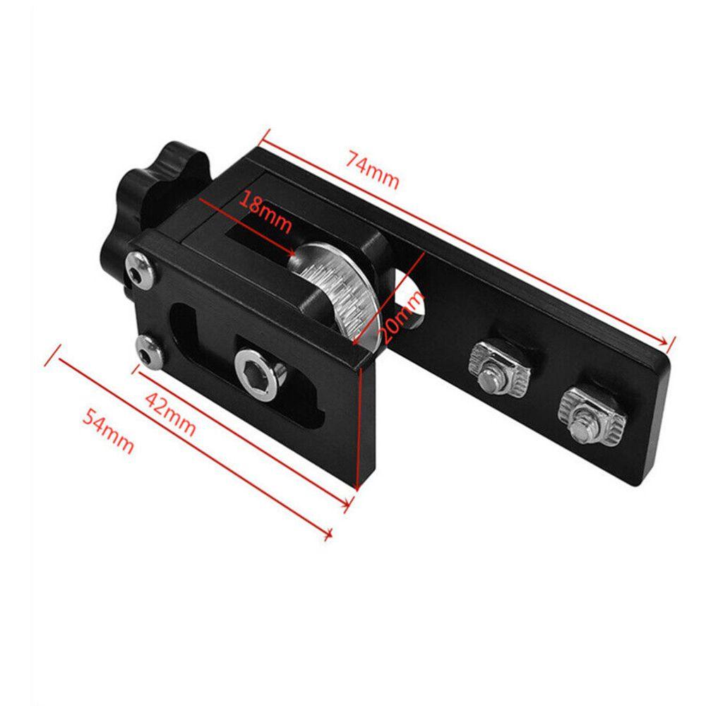 Nanas Timing Belt Tahan Lama Aksesoris Printer 3D Paduan Aluminium X-axis Synchronous Belt