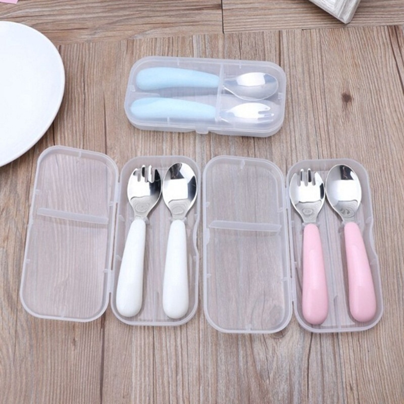 Baby Tableware Set Children Utensil Toddler Dinnerware