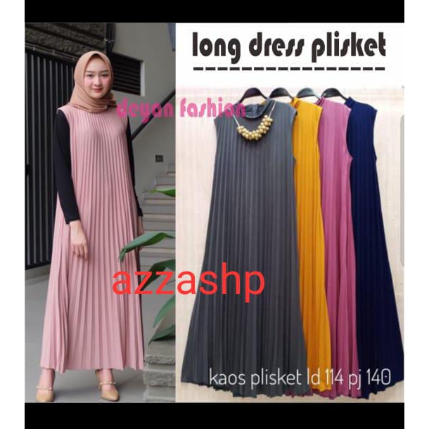 LONG DRESS PLISKET