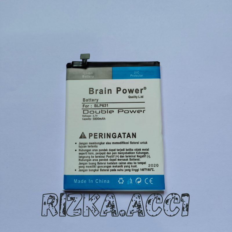 Baterai Batre Oppo BLP631 / Oppo F3 F5  A77 BLP 631 Brain Power Battery Hp