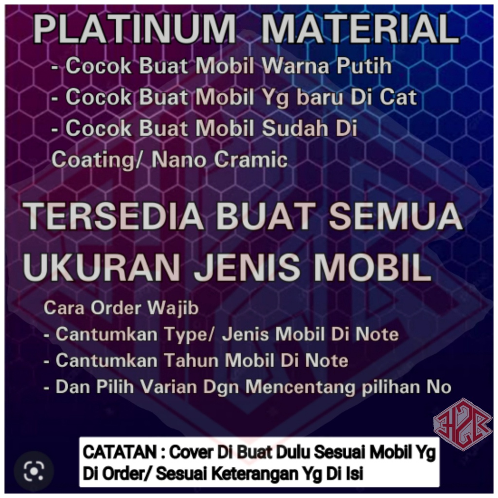 Cover Mobil, Sarung Mobil, Selimut Mobil, Body Cover Mobil Avanza, Xenia, Brio, Jazz, Rush, Terios, Hrv, Brv, Mobilio, Caly, Sigra, Ertiga, Xpander, Agya, Ayla, Karimun, Mazda 2, Katana, Kijang, Carry, Vios, City