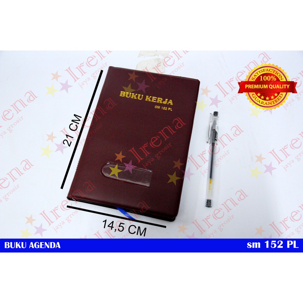 

BUKU AGENDA DIARI POCKET NOTE ORGANIZER KULIT SM152 DELUXE