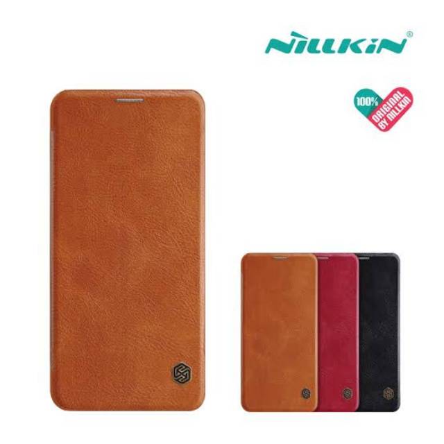 Flipcase Flipcover Nillkin Qin leather case LG G8 Thinq