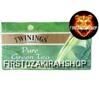 

Twinings pure green tea 25x2gr