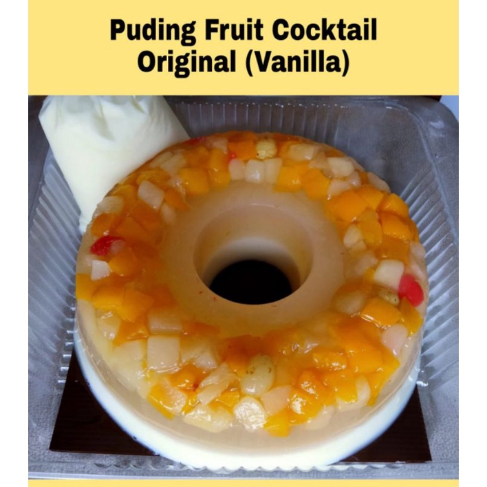 

Puding Fruit Cocktail Vanilla + vla