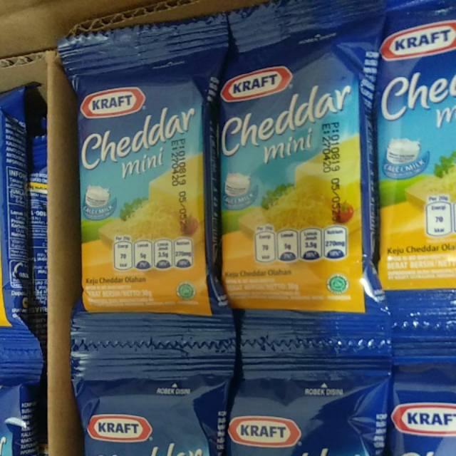 

Kraft Cheddar 30gr
