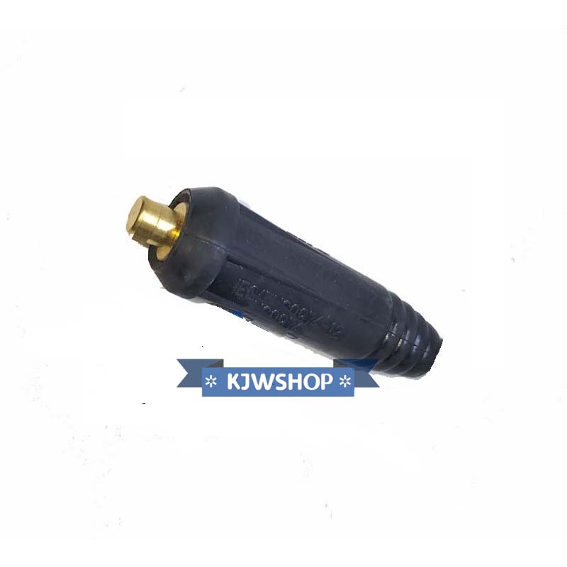 Cable Connector Konektor Kabel Las 10mm - 25mm Male Konektor Las Male 10-25mm Steker Inverter Las Co