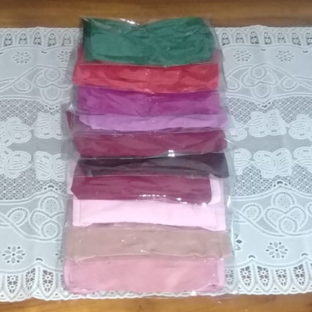 Jual Masker bagus murah hijab tali panjang ( bahan kain ) | Shopee