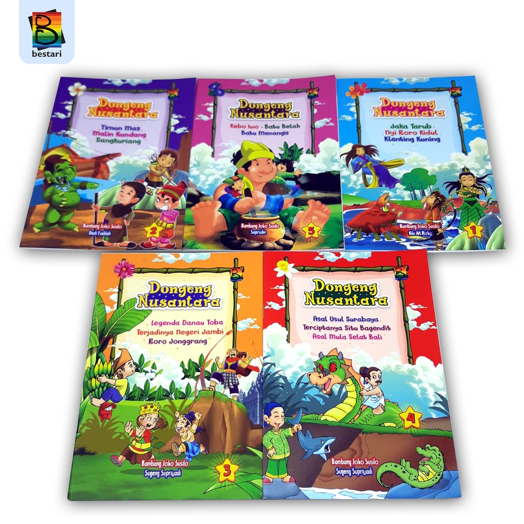 SERI DONGENG NUSANTARA-Buku Cerita Anak - Dongeng Anak